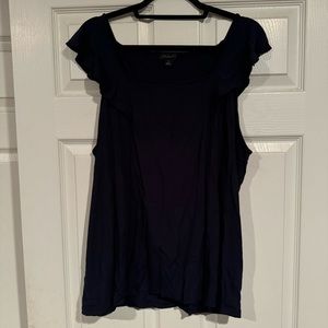 Ann Taylor Factory Navy Blouse Size XL